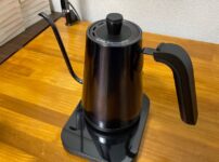 コーヒードリップにおすすめ温度調整機能付き【山善 電気ケトル 購入レビュー】