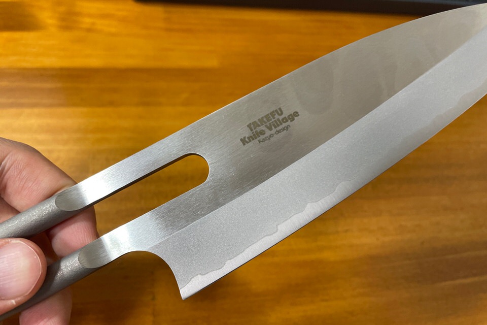 TAKEFU Knife クレウス 購入レビュー【一本は良い包丁を】：かっこいい