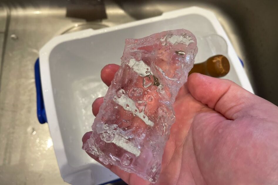 透明な氷の作り方！毎月2,000円の節約術【ロックアイスはもう買わない！？】１２