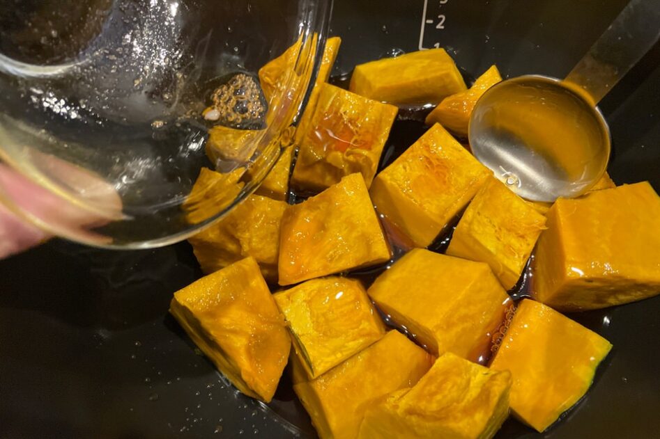 かぼちゃの煮物【ホットクック王道レシピ】メニュー番号は３│16